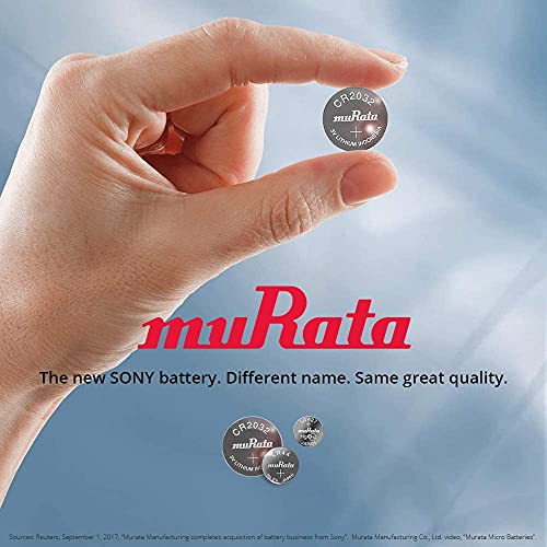 Murata 371 SR920SW Battery 1.55V Silver Oxide Watch Button Cell - Replaces Sony 371 (2 Batteries)