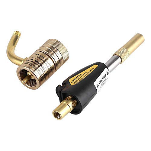 Gas Torch - Gas Self Ignition Turbo Torch Brazing Soldering Propane Welding Plumbing Gun Tool