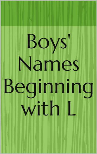 Boy Names Starting With The Letter L لم يسبق له مثيل الصور Tier3 Xyz