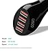 Car Charger,Gosin [Smart Technology High Capacity] 48W/9.6A 4 USB Port Rapid Universal Car Charger Adapter for iPhone 4 4S,iPhone 5 5S,iPhone 6 6plus,iPad(Black)
