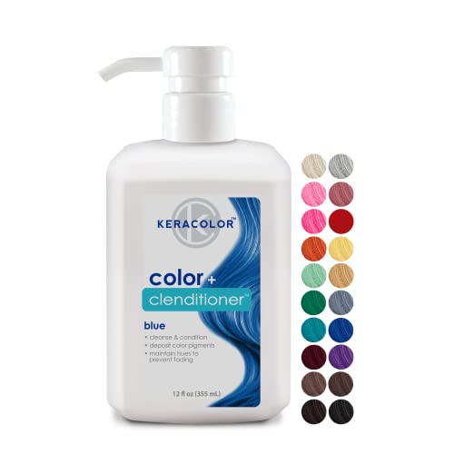 Keracolor Clenditioner BLUE Hair Dye Semi Permanent Hair Color