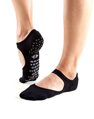 Tavi Noir Chey Mary Jane Fashion Grip Sock, Ebony, Small
