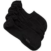 BOSS Men's No Show Cotton Blend Socks (2-Pack)