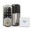 Smart Deadbolt Locks with Keypad, hornbill Keyless Entry Digital Front Door Lock with Wi-Fi Bridge, Bluetooth Electronic…