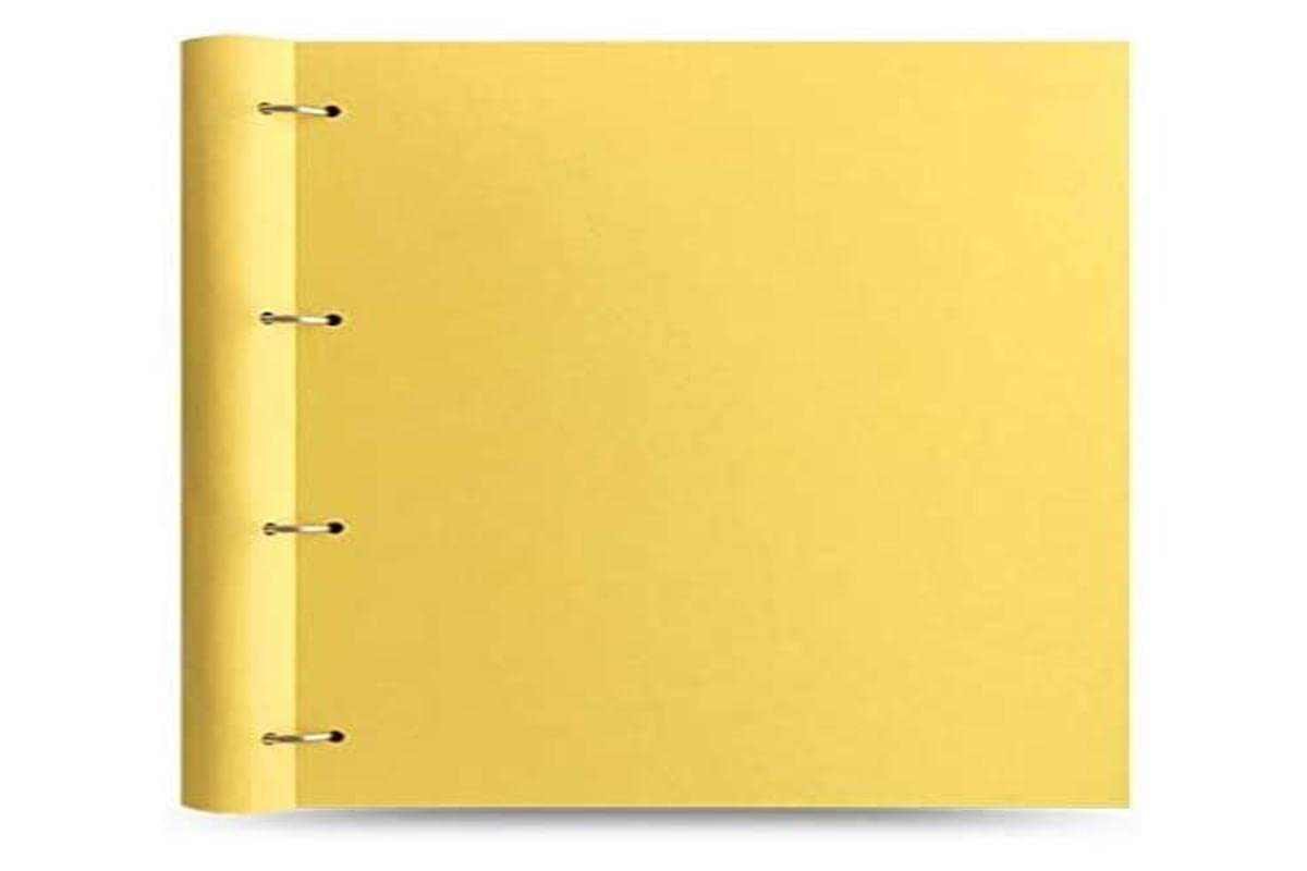 Filofax A4 Clipbook Lemon