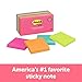 Post-it Notes, America's #1 Favorite Sticky Note, 3 in x 3 in, Cape Town Collection, 14 Pads/Pack (654-14AN) primary