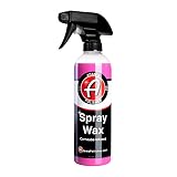 Adam's Spray Wax - Carnauba Infused Quick Detailer Spray Polish with The Most Advanced Formula on The Market for Ultimate Protection, High Gloss & A Streak Free Finish (16 oz)