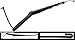 APDTY 53659 Windshield Wiper Arm Blade Holder w/Washer Fluid Line Front Left (Replaces 12487597, 15761497)