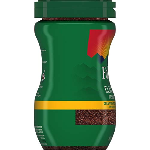 Folgers Classic Decaf Decaffeinated Instant Coffee Crystals, 8 Ounces