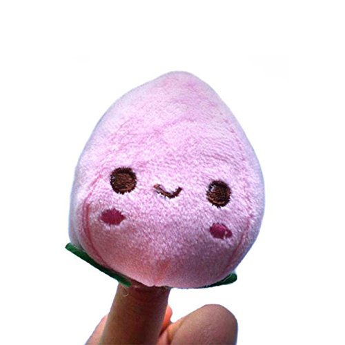 callm Finger Puppet, Fruits and Vegetables Finger Puppet Plush Child Baby Early Education Toys Gift (Multicolor)