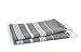 HABER Turkish Towels for Beach, Fast Dry Towel for Bath, 100% Cotton Towels for Multipurpose Gym, Yoga, Workout (Pack of 2, Bath 30x60in, Grey)