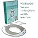 HEYOK Baby Potty Training Seat (Mom’s Choice Award Winner) for Kids and Toddlers - Portable Ring Chair for Round/Oval Toilets - Safe, Durable, Non-Slip with Urine Guard | Bonus 2 Hooks and Safety Lock