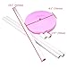 WCIC Balloon Column Base for Party, 2 Sets 150cm/59 Balloon Stand Wedding Decorations Promation Event Festival Party Supplies Indoor/Outdoor