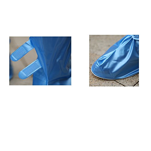 Maylai Waterproof Shoes Cover Rain Shoe Covers Slip-Resistant Snow Shoe Cover Reusable Plastic Shoe Covers (XXL)