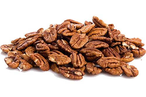 Raw Pecan Halves Texas Grown (No Shell, All Natural, Non-GMO, Kosher, In Resealable Bag, Nutrient Dense Low Carb High Fat Snack) 20oz