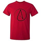 Atheist Black Print Asst Colors T-shirt/tee
