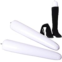 kilofly Inflatable Boot Shapers [Set of 3 Pairs] - Extra Long - 50cm, White