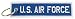 Luso Aviation US Air Force, Embroidered Key Chain