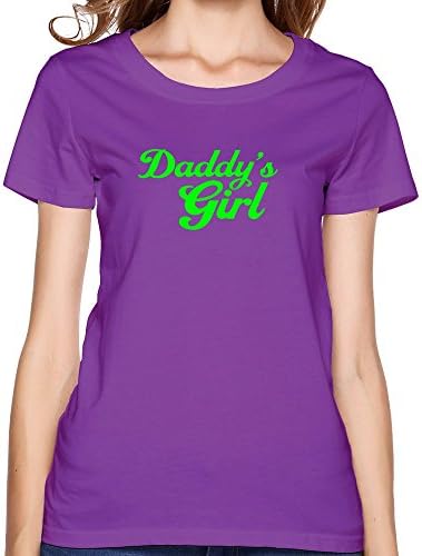 YYSZXC Women's Dadys Girl T Shirt XX-Large Purple