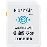 東芝 SDHCメモリーカード(FlashAir) 8GB SD-WC008G