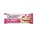Quest Nutrition Protein Bar White Chocolate Raspberry. Low Carb Meal Replacement Bar w/ 20g+ Protein. High Fiber, Soy-Free, Gluten-Free (24 Count)