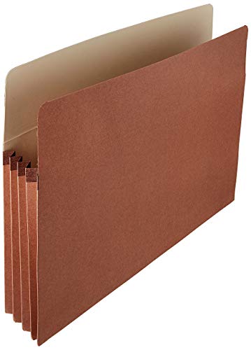 AmazonBasics Expanding File Folders - Letter Size, 25-Pack (Certified Refurbished)