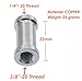 (2 Packs) 32mm 1/4