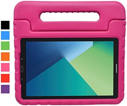 Sztook Samsung Galaxy Tab A 10.1 with S Pen Case - Kids Shock Proof Convertible Handle Light Weight Protective Stand Cover for Samsung Galaxy Tab A 10.1" (SM-P580/SM-P585) Tablet 2016 Release-Rose