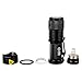 (2 Year Warranty !) 6 Mini CREE Q5 LED Flashlight Torch 7W 300LM Mini CREE LED Flashlight Torch Adjustable Focus Zoom Light Lamp for Riding Camping Hiking Hunting & Indoor Activities