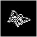 Pack of 80 Butterfly Charms Pendants Silver Craft Supplies for Jewelry Making Tibetan Accessories for Bracelets Necklace DIY