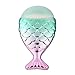 TrimakeShop 11PCS Mermaid Face Make Up Brushes Set Foundation Powder Cream Blush Cosmetic Concealer Oval Brush