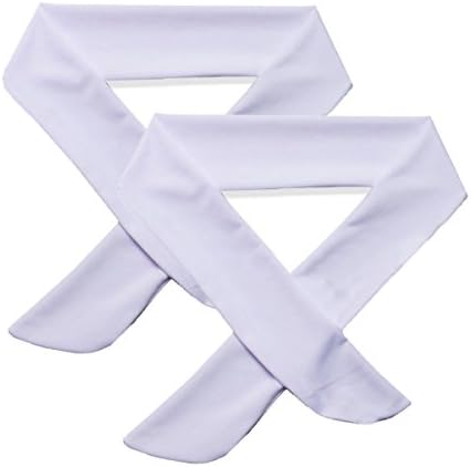 Rehot Sport headbands Quick-dry Head Tie Sweatband Headband for Men Women Boys Girls Kids Basketball Tennis Running Yoga Gym Athletics (2 Pcs White)