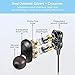 Bluetooth Headphones, IPX5 Wireless Headphones Sweatproof Outdoor Sports – Superb Bass Earbuds with Dual Driver for Gym Running and Workout, Wireless Earbudsthumb 2