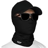 GOT Sports UPF 50+ Fishing Neck Gaiter - UV Face Mask Sun Protection for Men & Women - Camo SPF Face Cover Gator