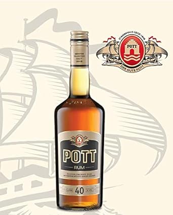 Pott Rum 40 Vol 0 7l Amazon De Bier Wein Spirituosen