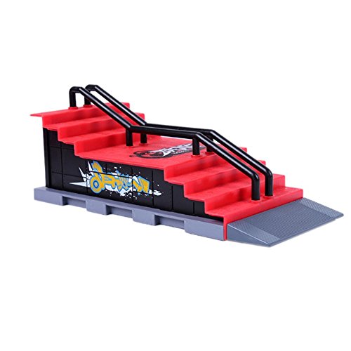 Skate Park Toy - TOOGOO(R) Skate Park Ramp Parts for Tech Deck Fingerboard Finger Board Ultimate Parks Ramp (F Style)