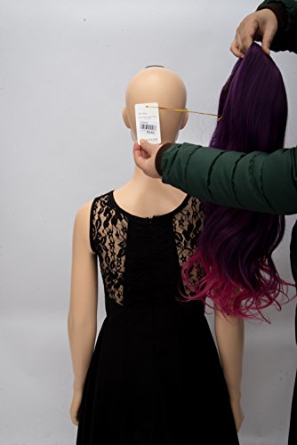 Alacos Fashion Curly Wavy Synthetic Christmas Costumes Party Wigs for Men And Women +Wig Cap - Image 5