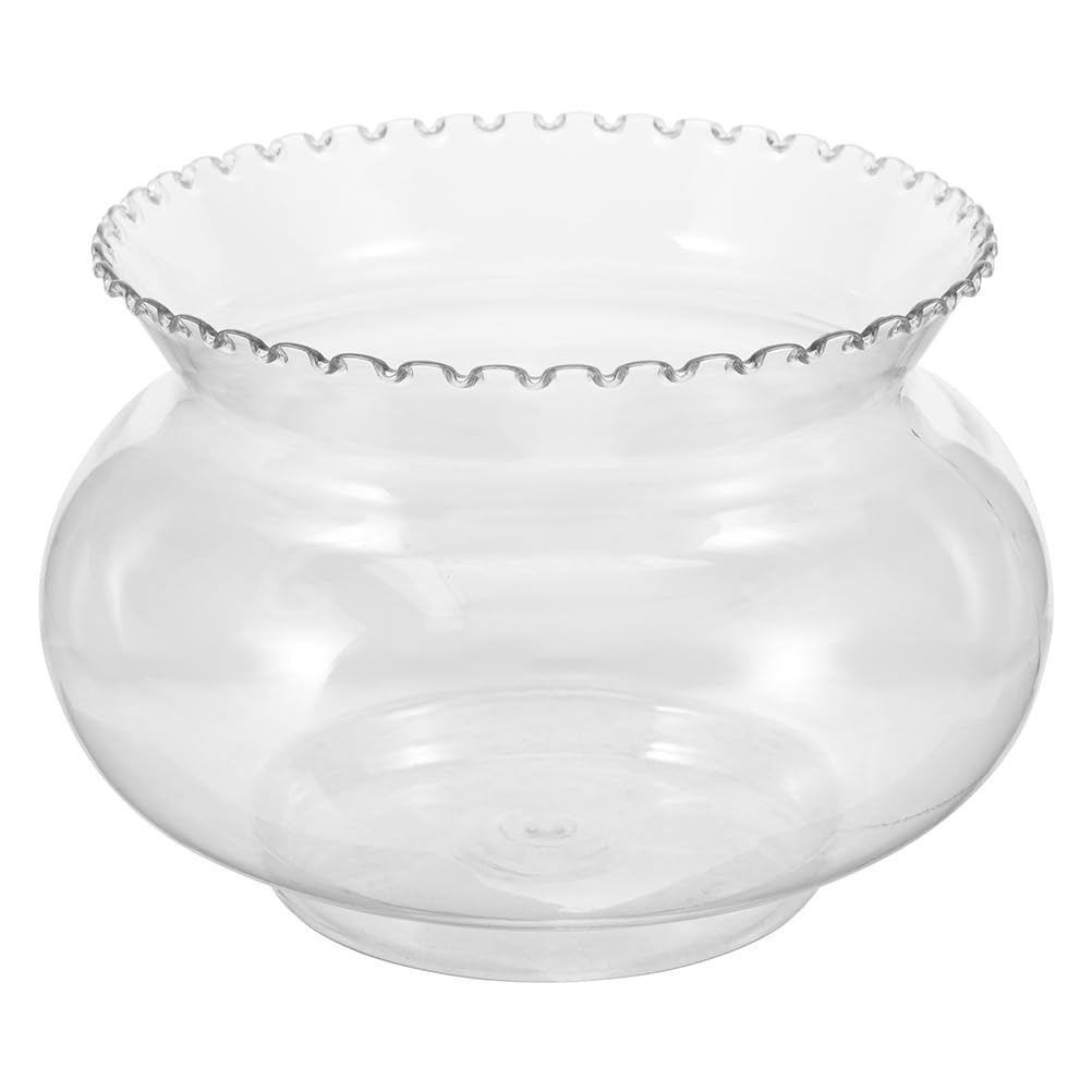 Sosoport Sosoport Bowl Glass Vase Round Glass Vases Clear Bubble Plant Container Terrarium Fish Bowl for Wedding Party Event Home Office Decor