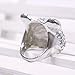 Fashion Hot Sale Lovely Cute Crystal Rhinestone Mounted White Black Panda Ring