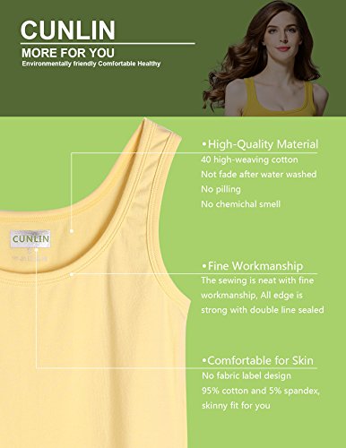 CUNLIN Crop Top Cami Camisole Summer Women Sexy Slim Sleeveless Spaghetti Strap Tank Top Grey S