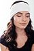 CYBER MONDAY SALE! - Premium Headband for Women Material, Sweat Wicking, Best Looking Head Band for Fashion, Yoga and Exercise - Love It Guaranteed! (White)