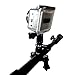 Handlebar Camera Mount / Seatpost Clamp with Three-way Adjustable Pivot Arm for GoPro By FlightSpeed Camera Mounts. Made for Use with the Gopro Hero Action camcorder. Fits the GoPro Hero 4/3+/3/2/1 models and the SJ4000