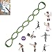FOMI 7 Ring Stretch and Resistance Exercise Band | Back, Foot, Leg, and Hand Stretcher, Arm Exerciser | Portable | for Home or Fitness Center Workout, Physical Therapy