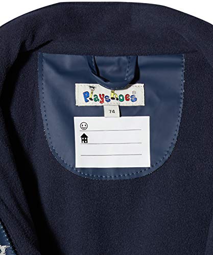 Playshoes baby-jongen regenoverall, regenpak sterren met fleece voering - Image 5