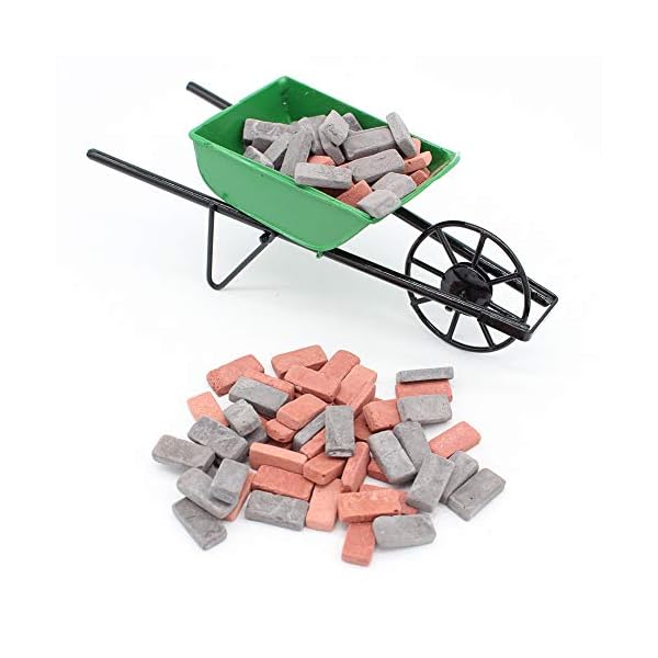 Romote 20 PC-Spielzeug-Häuser Props Haus DIY Bodenbelag Miniatur-Furnier Ziegel-Schnitt-Stein Für Pathing Haus Miniatur… – Bild 5