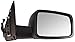 Sherman Replacement Part Compatible with Dodge Passenger Side Mirror Outside Rear View (Partslink Number CH1321293)