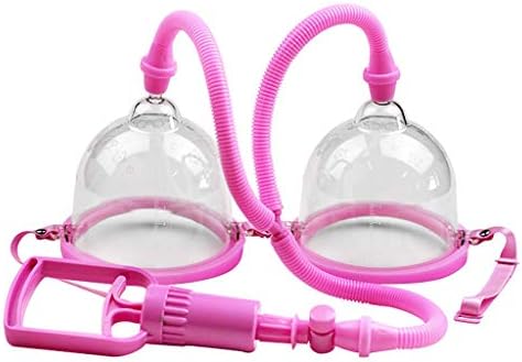hot Sale!!! Woman Chest Regulator Manual Breast Vacuum Pump Large Breast Suction Enlargement Chest Enhancement by QK-Deals