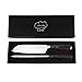 Chef Knife Santoku 7 inch - Utility Knife Rod Sharpener - Gift Box Set - High Carbon Stainless Steel - Japanese Kitchen Knife Professional Cooking by Svesh.