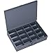 Durham 113-95 Gray Cold Rolled Steel Large Scoop Box, 18