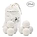 Wool Dryer Balls 8 Pack, OAMCEG 2.75‘’ Premium Reusable Natural Fabric Softener,Eco Laundry Balls,Wool Dryer Sheets,Clothes Dryer Balls - Reduces Clothing Wrinkles and Saves Drying Time